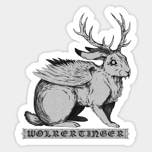 wolpertinger Sticker by shipovik